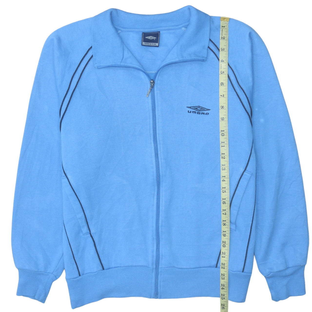 Umbro Men’s Blue Full Zip Sweatshirt Jacket Size M