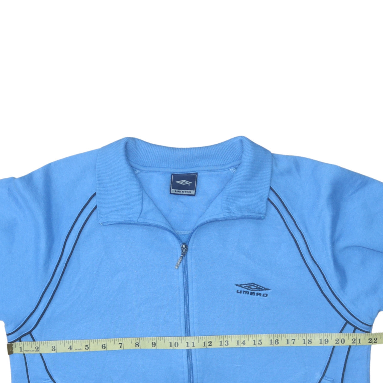 Umbro Men’s Blue Full Zip Sweatshirt Jacket Size M