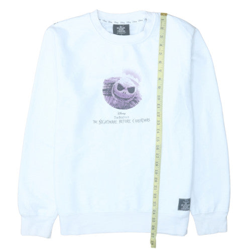 Primark Women White The Nightmare Before Christmas Sweatshirt L