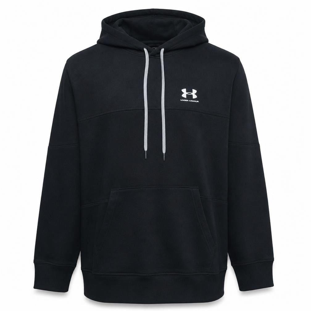 Under Armour Men's Black Pullover Hoodie Size M Sports Fleece