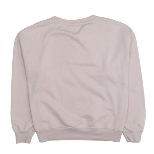 Disney Minnie Mouse Women's Beige Pullover Sweatshirt Size S