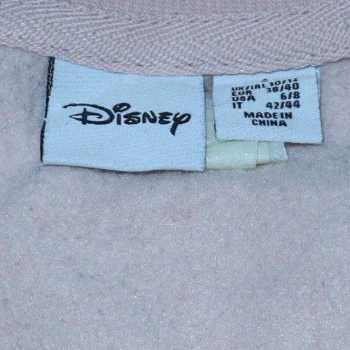 Disney Minnie Mouse Women's Beige Pullover Sweatshirt Size S