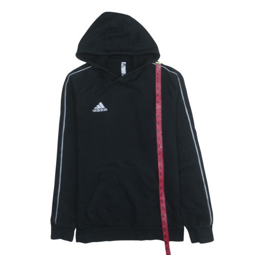 Adidas Men’s Black Pullover Hoodie Small Regular Fit Sports Style