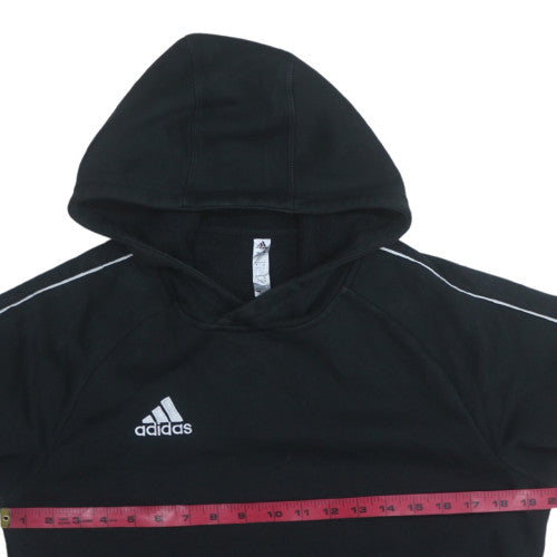 Adidas Men’s Black Pullover Hoodie Small Regular Fit Sports Style