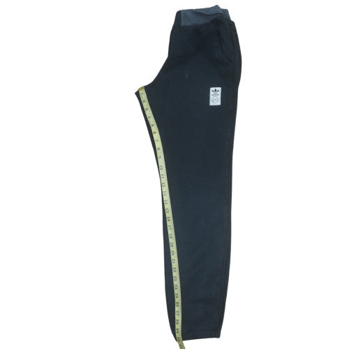 Adidas Men's Black Fleece Sweatpants Joggers Size S Tapered Fit