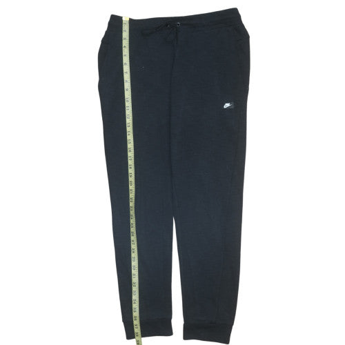 Nike Men's Black Jogger Sweatpants Size L Fleece Activewear Trousers