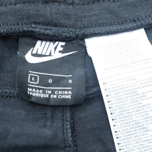Nike Men's Black Jogger Sweatpants Size L Fleece Activewear Trousers