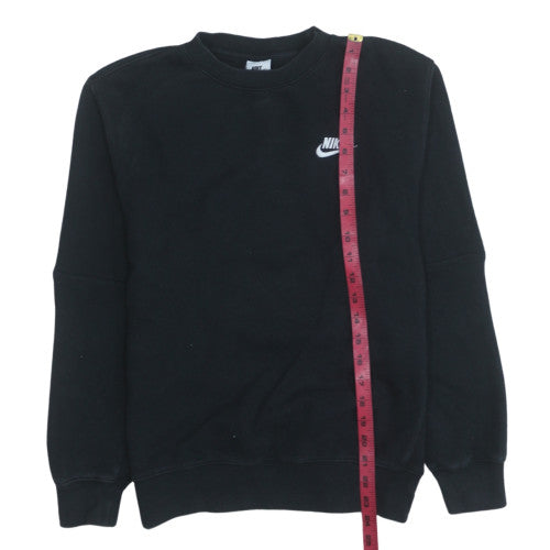 Nike Men's Black XS Pullover Sweatshirt Crew Neck Fleece