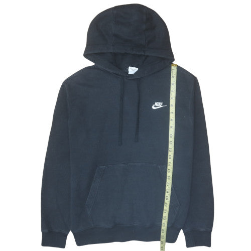 Nike Men's Black Pullover Fleece Hoodie M Regular Fit