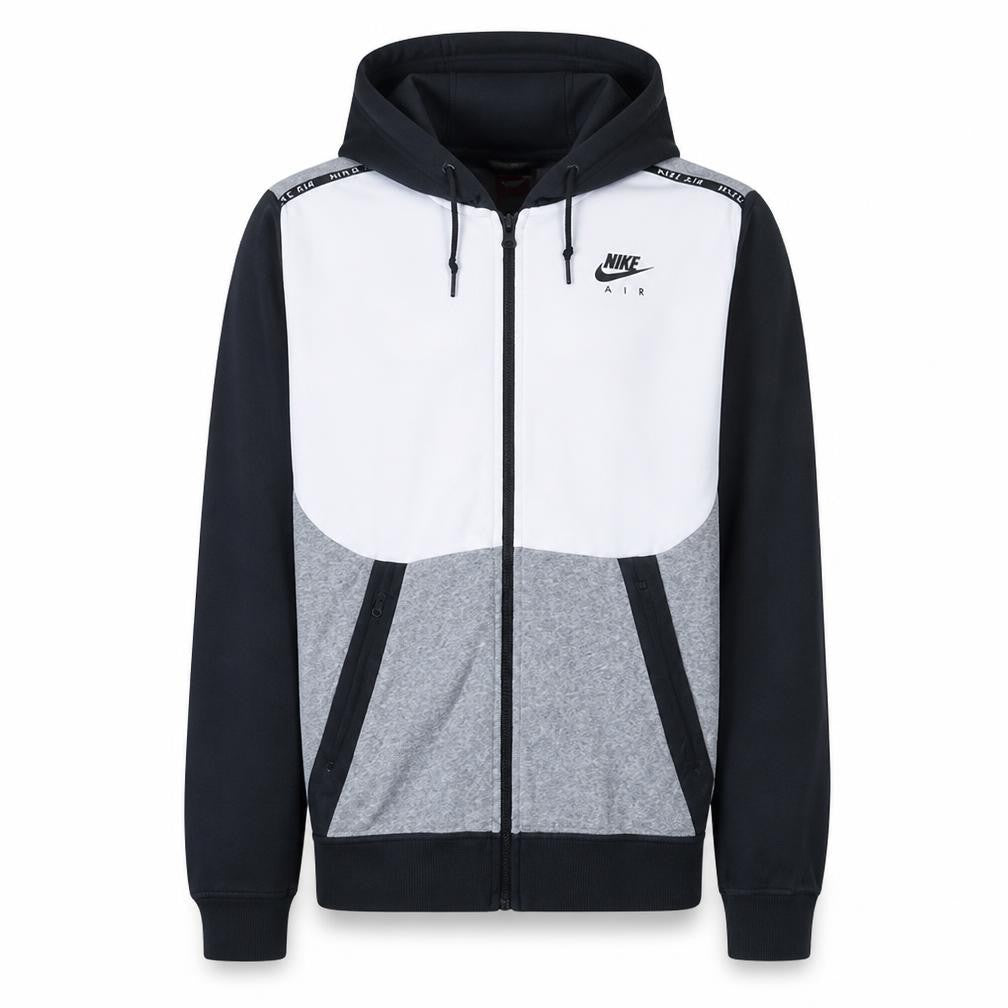 Nike Air Men's Grey Full Zip Hoodie Size S Lightweight Sportswear