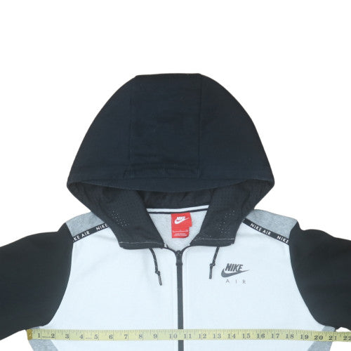 Nike Air Men's Grey Full Zip Hoodie Size S Lightweight Sportswear
