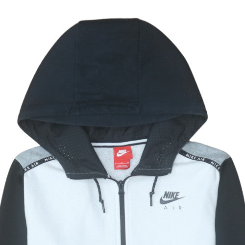 Nike Air Men's Grey Full Zip Hoodie Size S Lightweight Sportswear