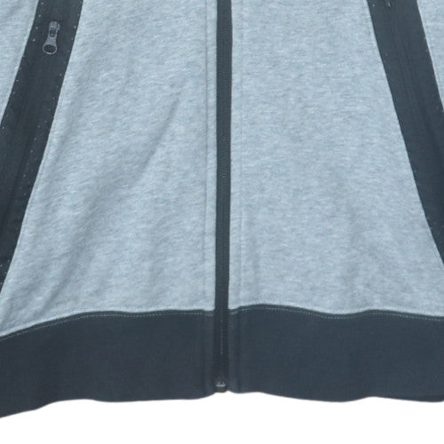 Nike Air Men's Grey Full Zip Hoodie Size S Lightweight Sportswear