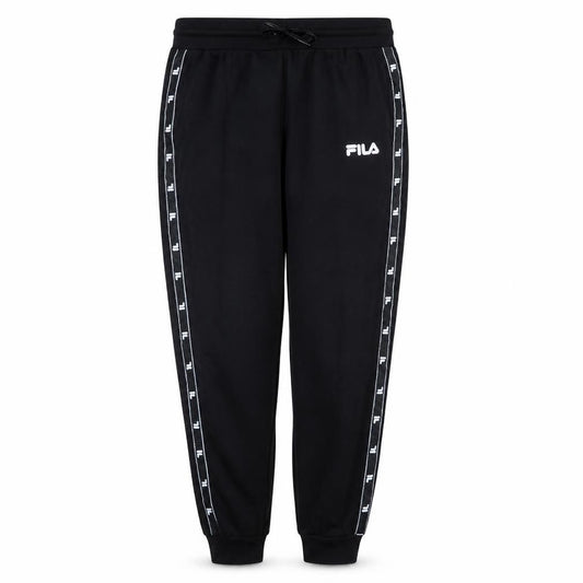 FILA Mens Black XL Jogger Sweatpants with Logo Tape Detail
