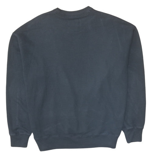 Hollister Men Black L Pullover Crew Neck Sweatshirt