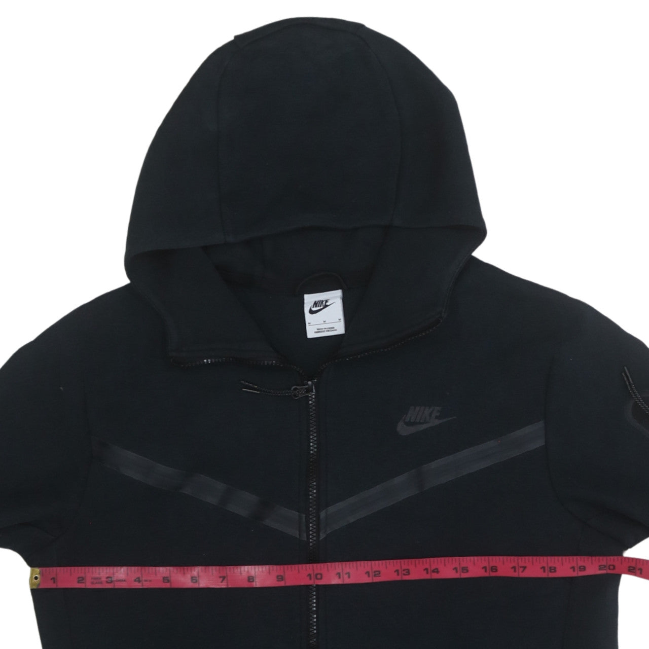Nike Men's Black Full Zip Hoodie Size M Fleece Sportswear