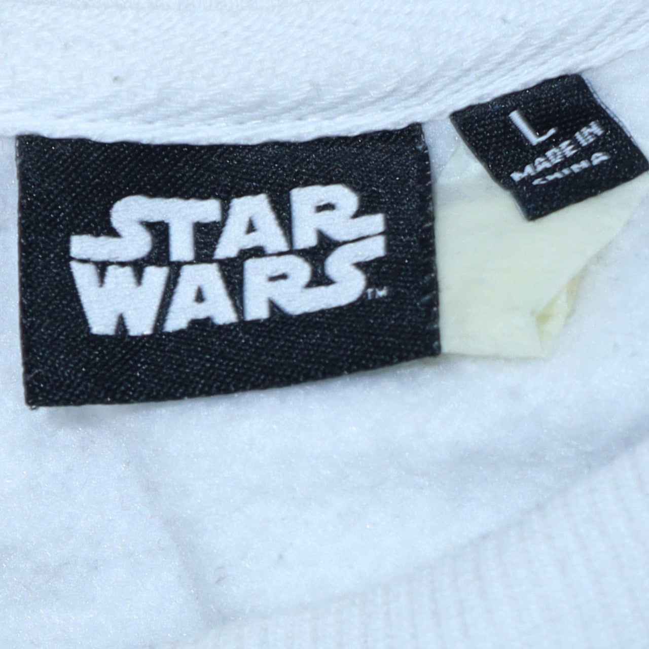 Primark Star Wars Men's White L Pullover Sweatshirt Stormtrooper Graphic