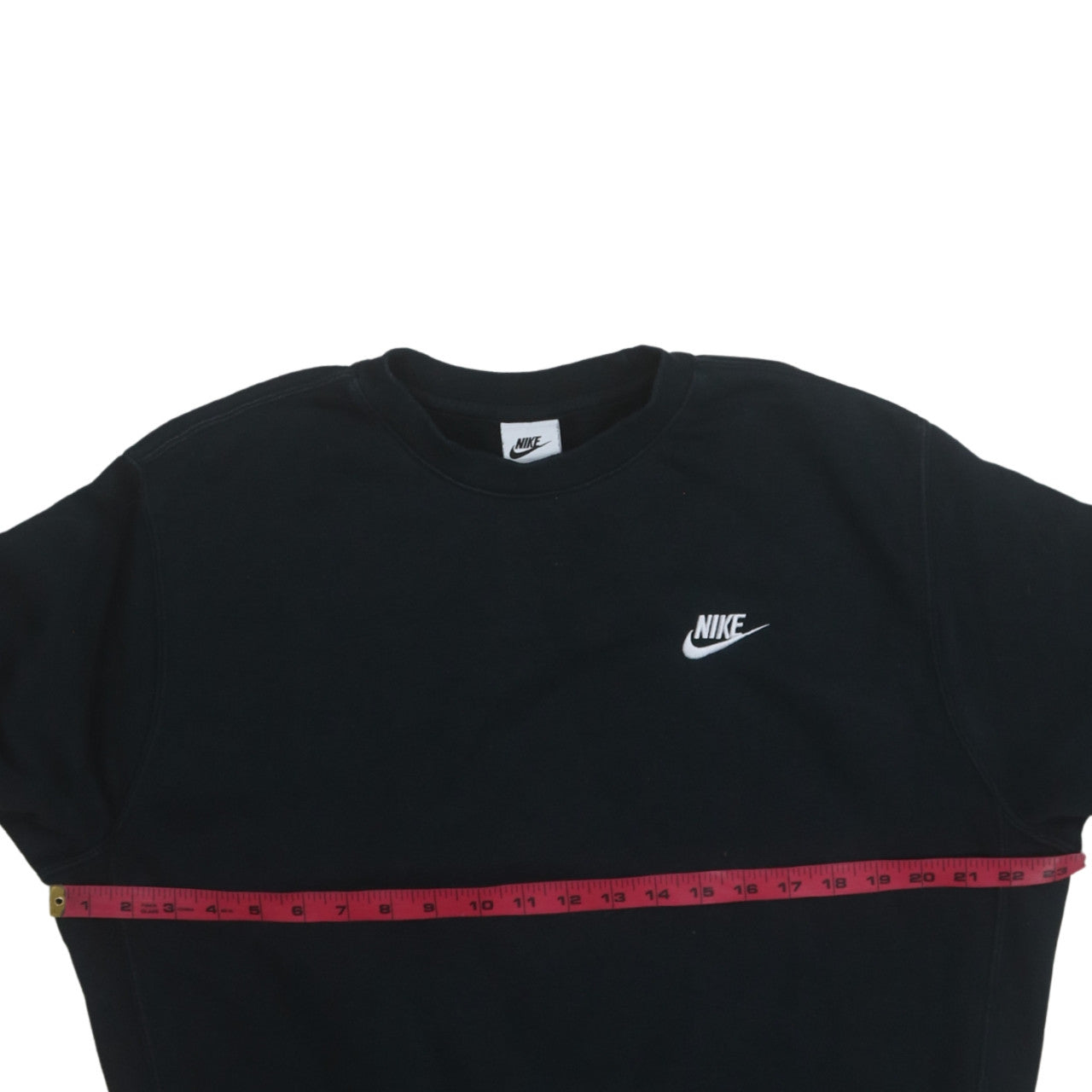 Nike Men's Black Crew Neck Pullover Sweatshirt Medium