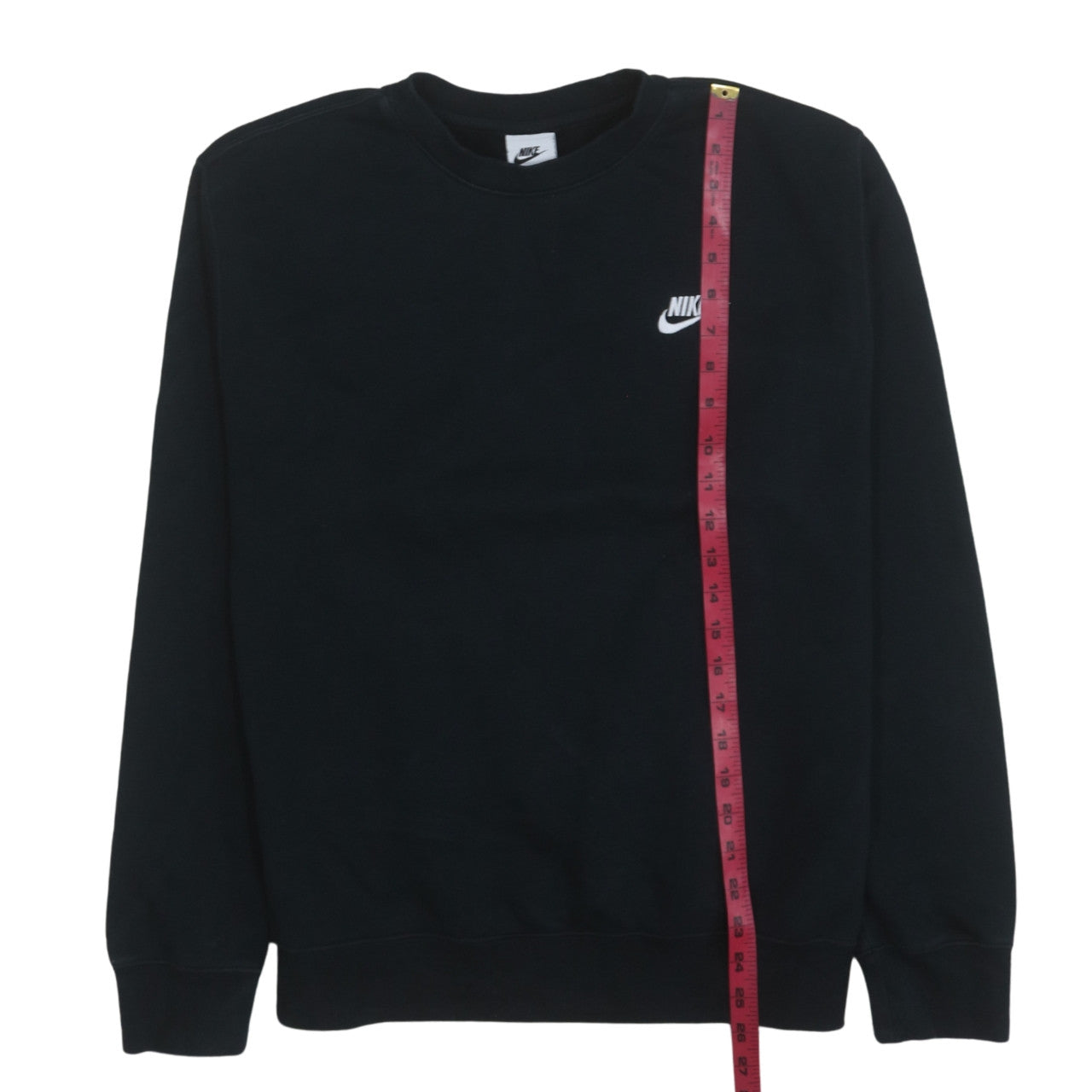 Nike Men's Black Crew Neck Pullover Sweatshirt Medium