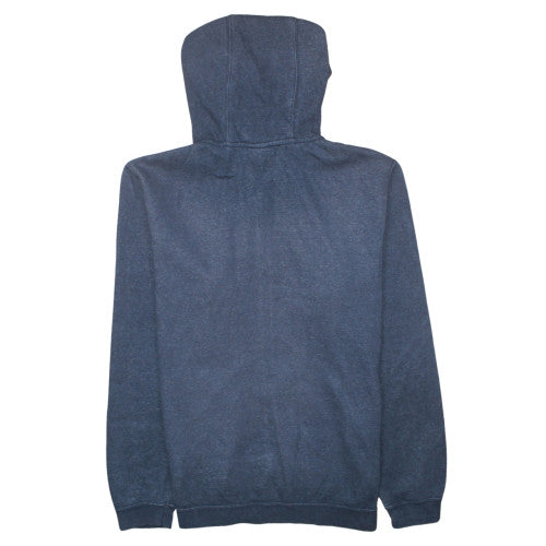 Nike Men's Blue Full Zip Hoodie XL Fleece Cotton Blend