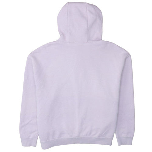 Nike Women’s Lilac Hoodie L Pullover Cotton Blend Logo Print