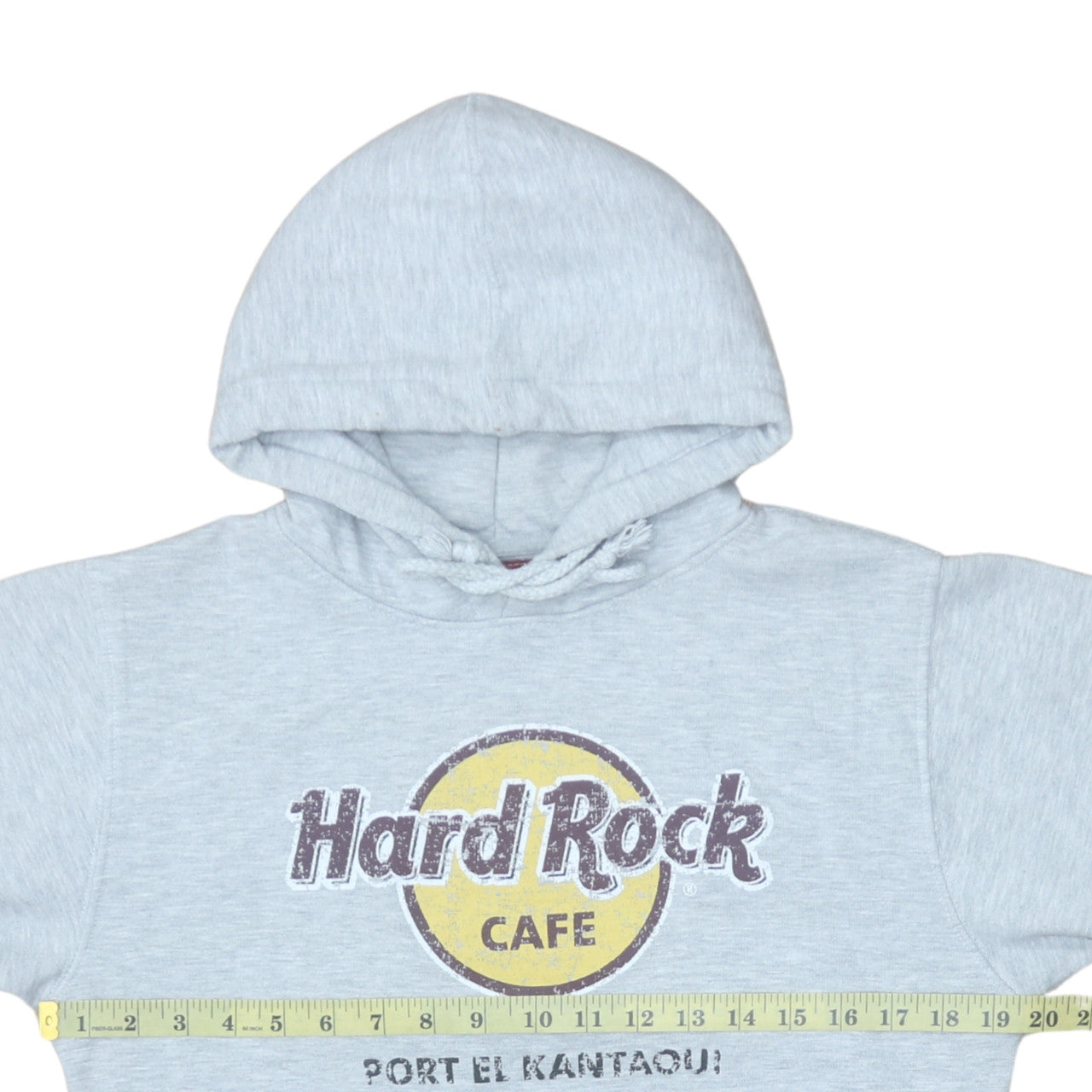Hard Rock Cafe Women's Grey Medium Pullover Hoodie Sweatshirt