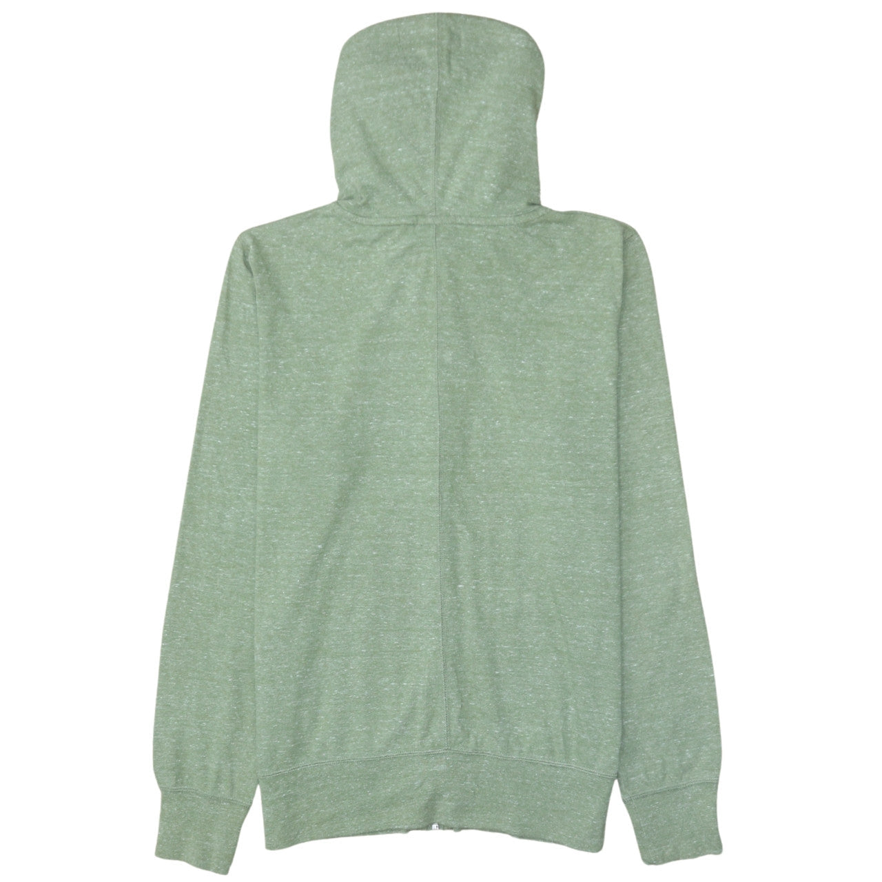 Nike Women’s Green Full Zip Hoodie Sweatshirt Size M Cotton Blend