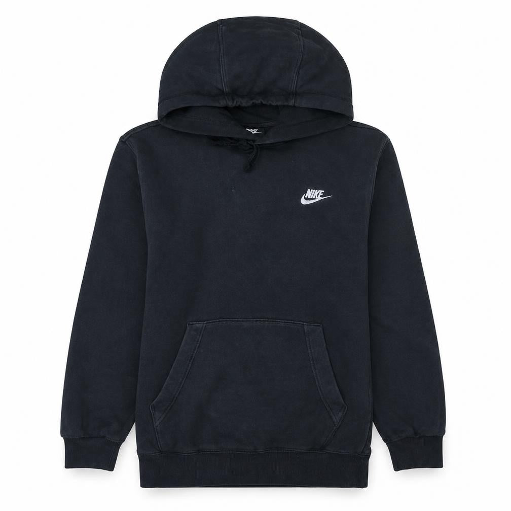 Nike Womens Black XS Pullover Hoodie Cotton Fleece Casual Sweatshirt