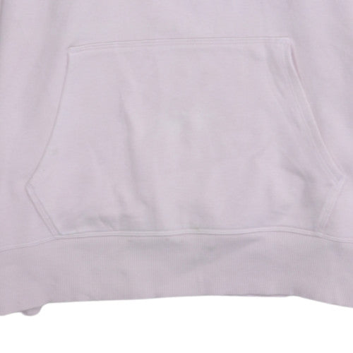 Under Armour Women’s Pink Pullover Hoodie Size L Loose Fit Cotton Blend