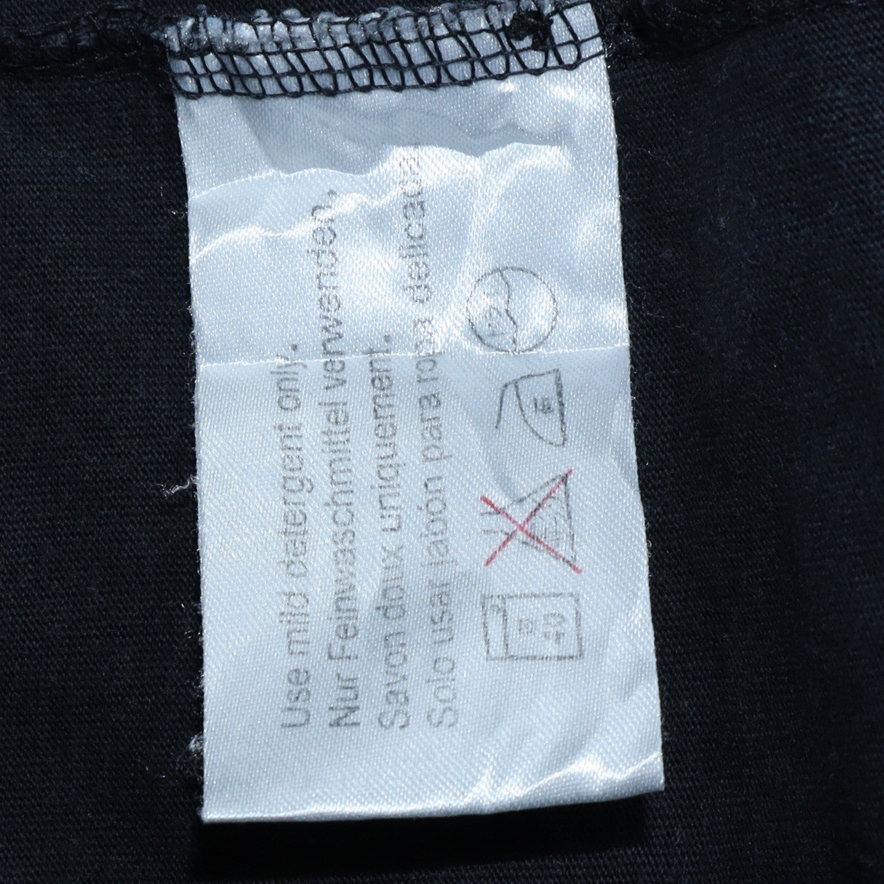DKNY Sport Women's Black Cotton Blend Crew Neck Pullover Sweatshirt Size M