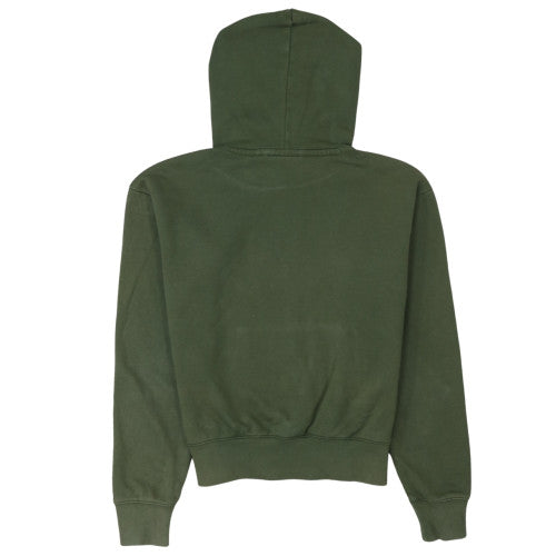 Champion Women’s Green Pullover Hoodie Medium Cotton Blend