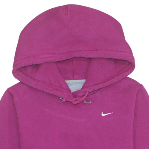 Nike Women’s Pink Pullover Hoodie Small Cotton Blend Casual