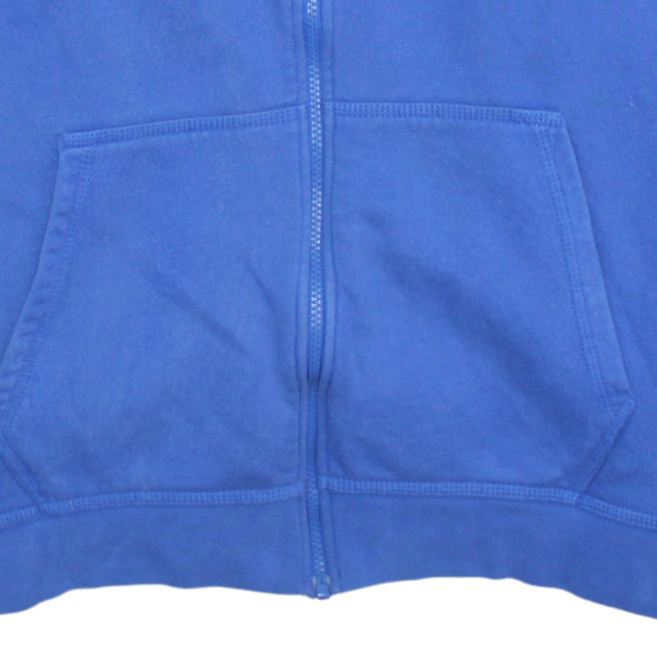 Nike Men's Blue Full Zip Hoodie XL Fleece Sweatshirt Sportswear