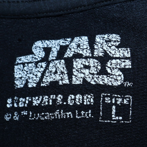 Star Wars Men's Black L Darth Vader Graphic Print Sweatshirt