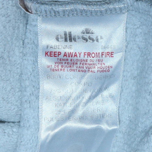 Ellesse Mens Grey Crew Neck Sweatshirt S Classic Logo Pullover