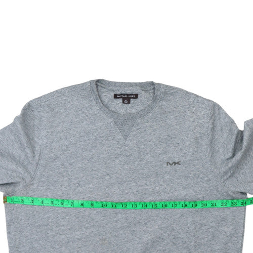 Michael Kors Men's Grey XL Crew Neck Sweatshirt Classic Fit