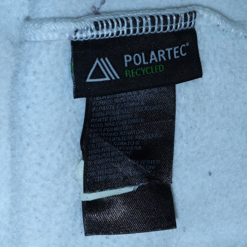 The North Face Womens White Fleece Full Zip Jacket M