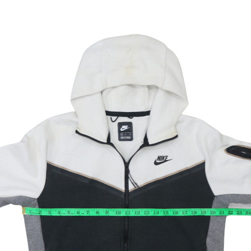 Nike Mens Multicoloured Full Zip Fleece Hoodie Size M Regular