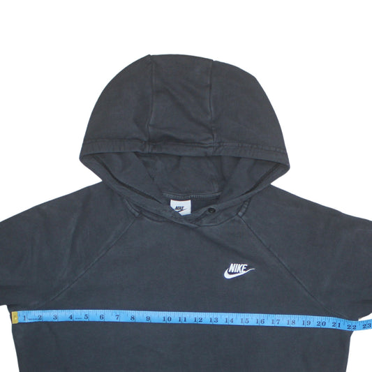 Nike Men's Black Pullover Hoodie Medium Fleece Sportswear