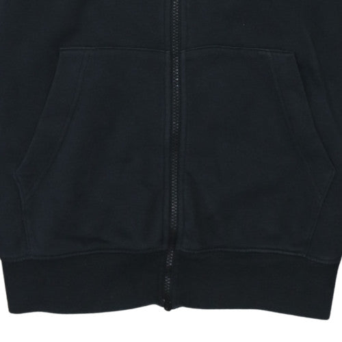 Nike Men's Black Full Zip Fleece Hoodie Size S Excellent Condition