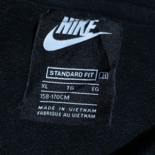 Nike Boys Black Crew Neck Pullover Sweatshirt XL Standard Fit 158-170cm
