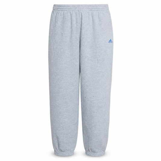 Adidas Men’s Grey Large Fleece Sweatpants Regular Fit