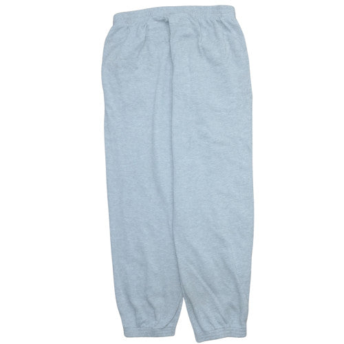Adidas Men’s Grey Large Fleece Sweatpants Regular Fit