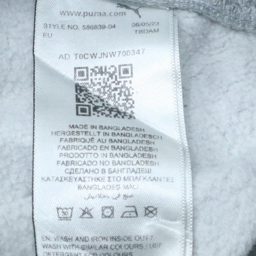 Puma Mens Grey Fleece Jogger Sweatpants Size M