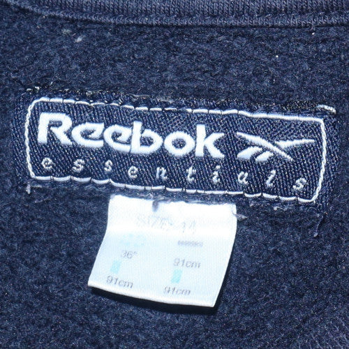 Reebok Women’s Black Crew Neck Pullover Sweatshirt Size 14