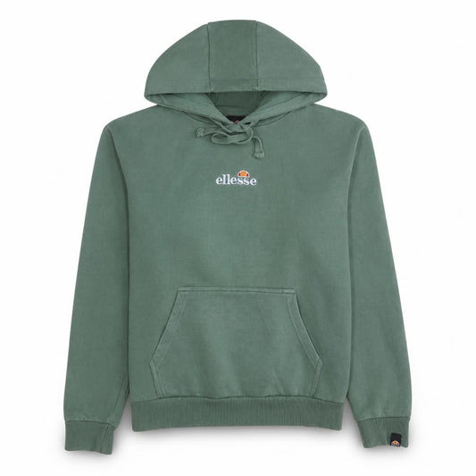 Ellesse Women's Green Pullover Hoodie UK 10 Cotton Blend Casual