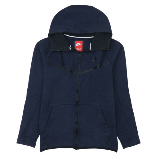 Nike Men's Blue Full Zip Hoodie S Fleece Sportswear