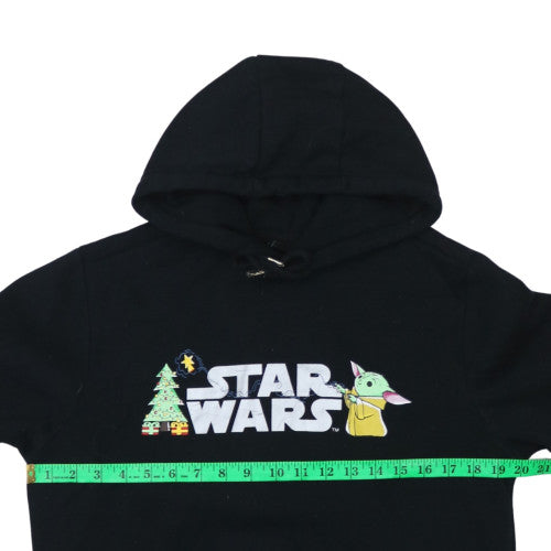 Primark Star Wars Men's Black Pullover Hoodie Small Graphic Fleece