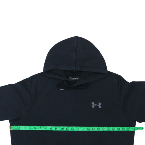 Under Armour Men Black L Pullover Hoodie Athletic Fleece Sports