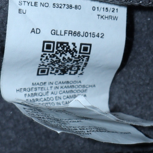 Puma Men’s Grey 1/4 Zip Pullover Fleece Sweatshirt M